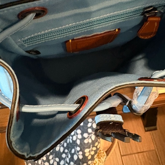 Coach Light Blue Backpack - Picture 6 of 11